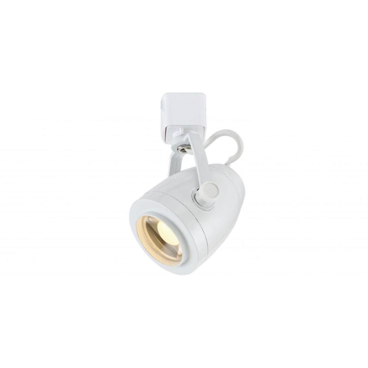 LED Track Head Pinch Back 12W 1000 Lumens 3000K, Halo, 36º, White