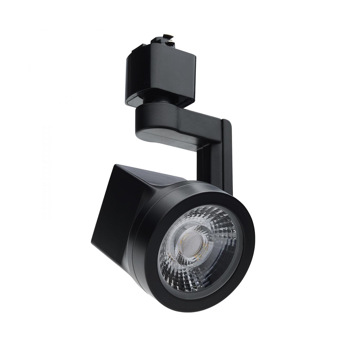 LED Lantern Style Track Head 12W 1020 Lumens 3000K, Halo, 36°, Black