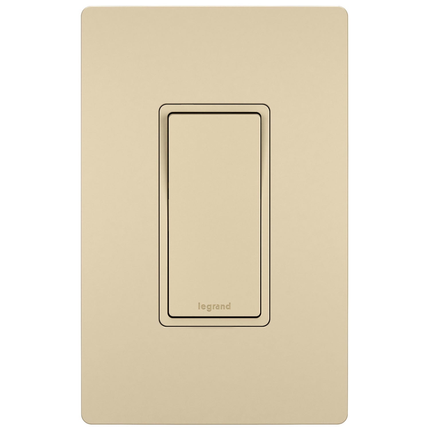 radiant 4-Way Rocker Light Switch, 15-Amp, 120V, Ivory