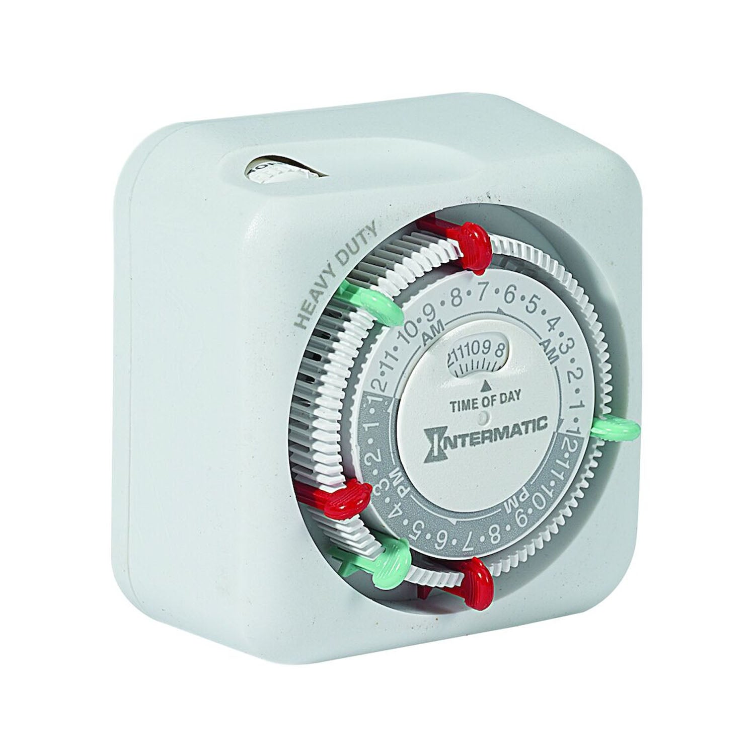 24-Hour Heavy-Duty Indoor Mechanical Plug-In Timer