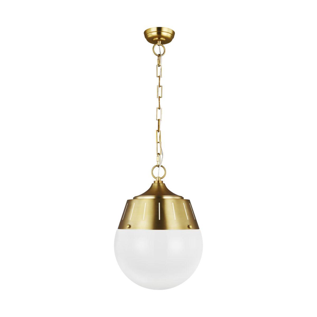 ARLETT 13 in. 2 Lights Pendant Light Brass finish - Bees Lighting