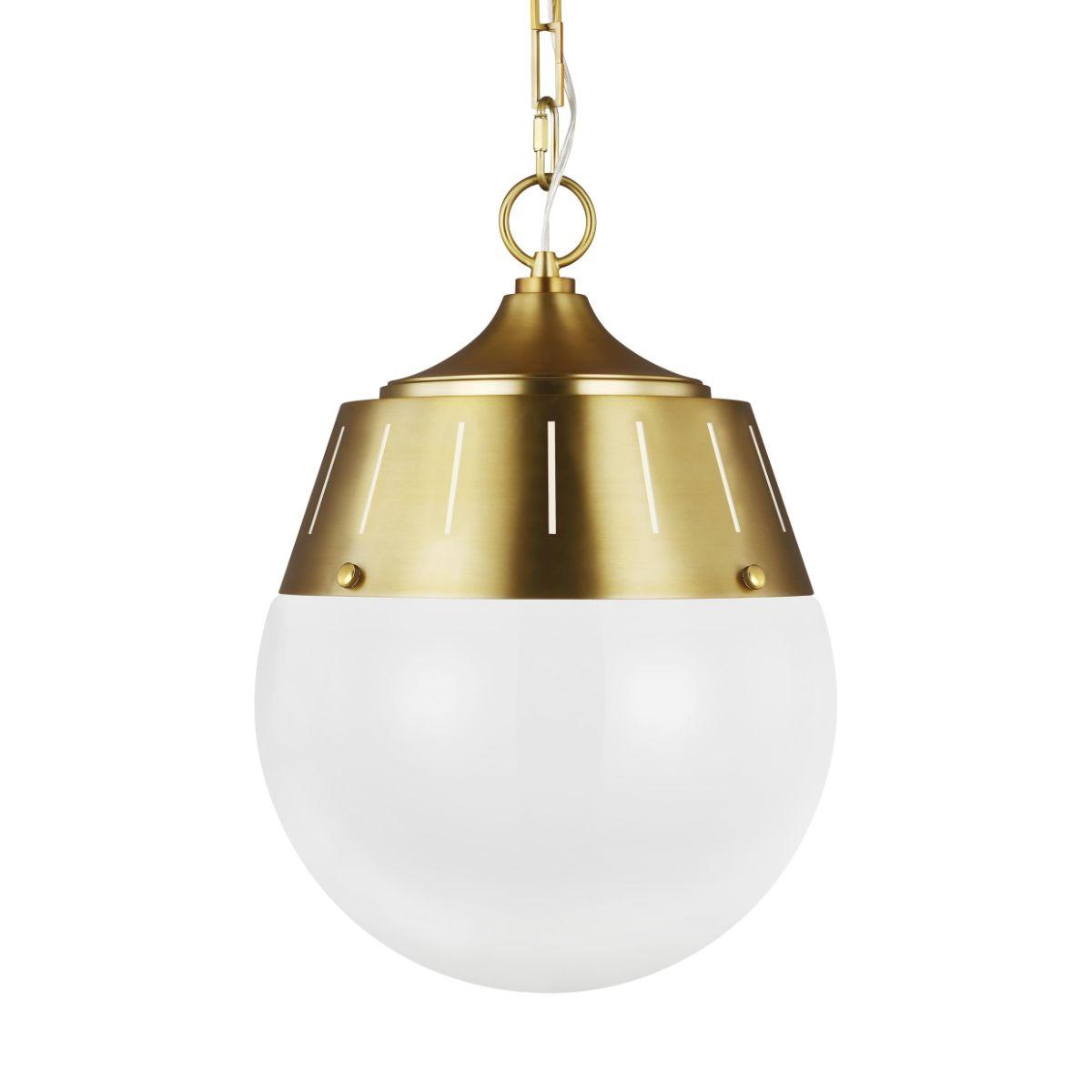 ARLETT 13 in. 2 Lights Pendant Light Brass finish - Bees Lighting