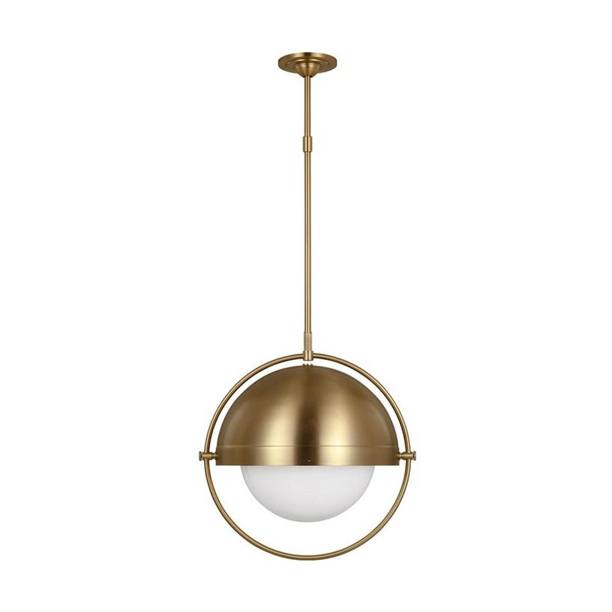 Bacall 20 in. Pendant Light Brass Finish - Bees Lighting