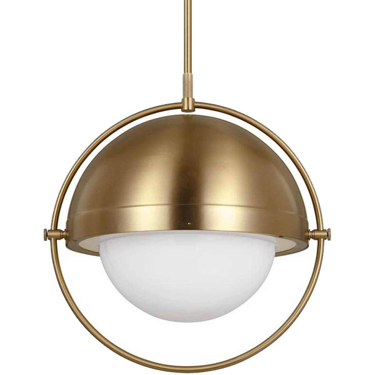 Bacall 20 in. Pendant Light Brass Finish - Bees Lighting