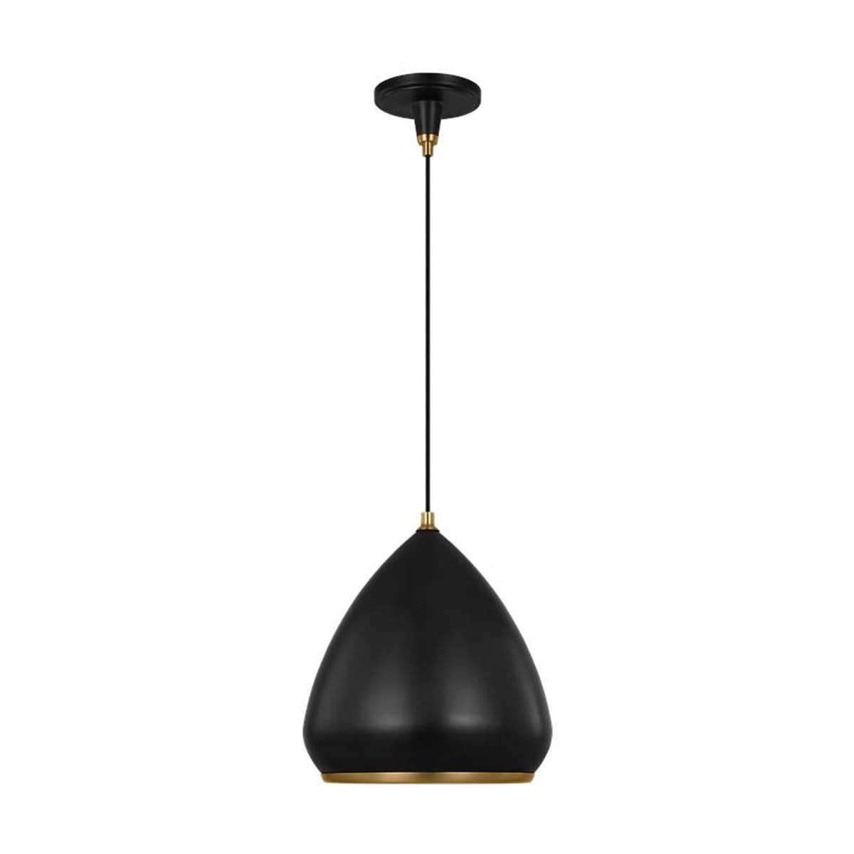 Clasica 13 in. Pendant Light iron Finish - Bees Lighting