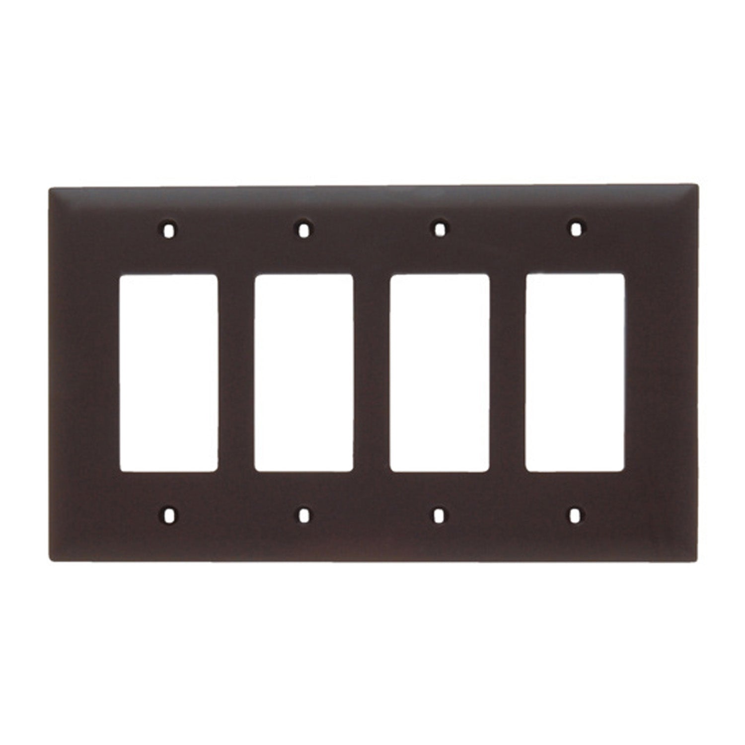 Legrand TradeMaster TPJ264 4-Gang Junior Jumbo Decorator Wall Plate