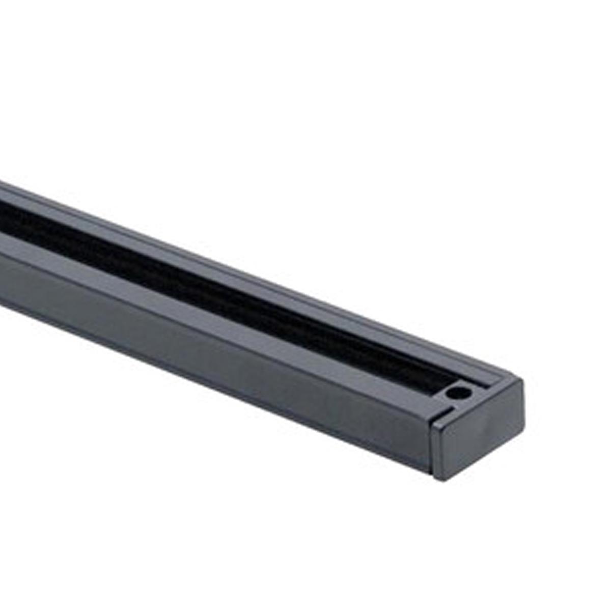 4 Ft. Track Rail One Circuit, Halo, Black Finish - Bees Lighting