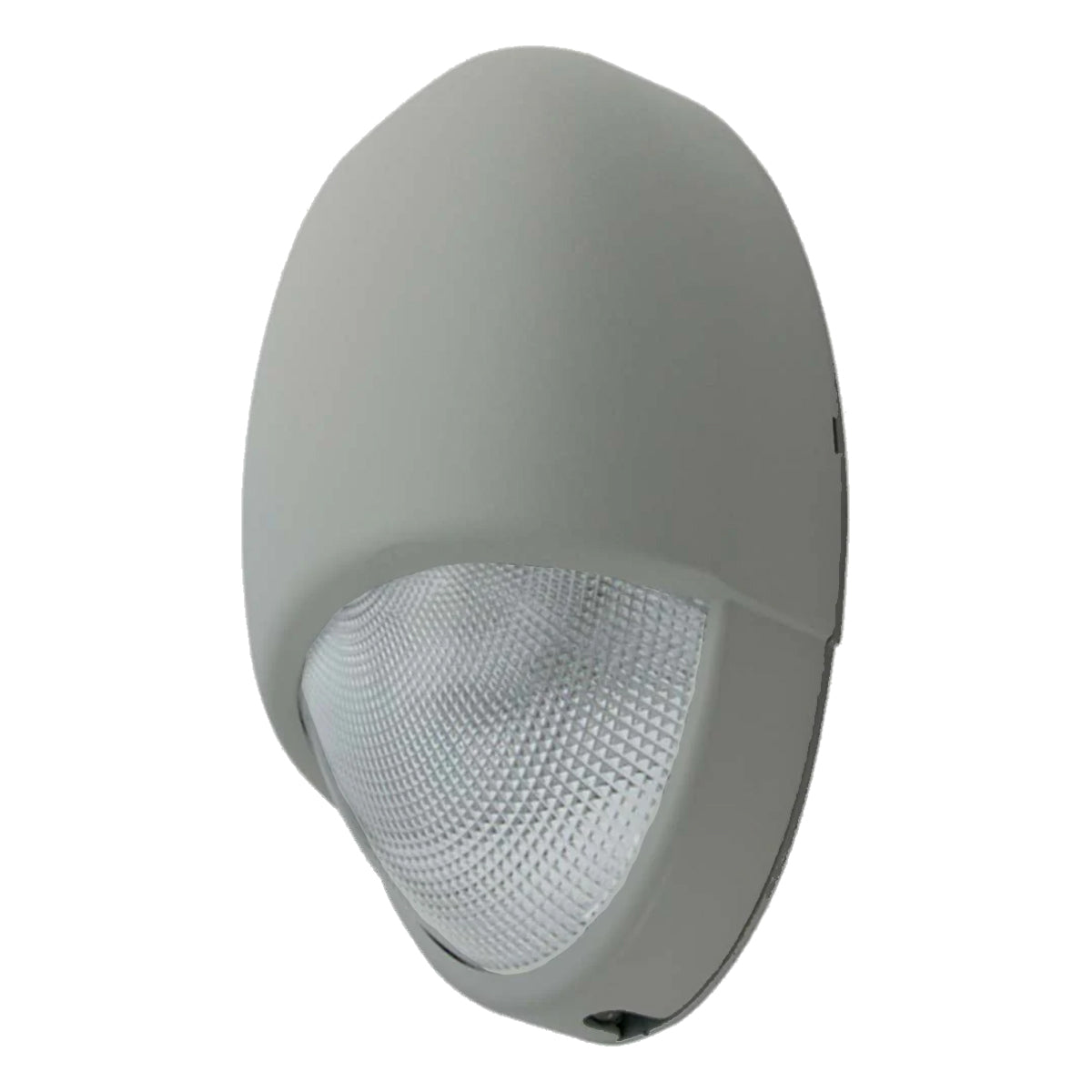 Architectural LED Emergency Light, 11W, Indoor/Outdoor, 120-277V, Dusk To Dawn, Silver