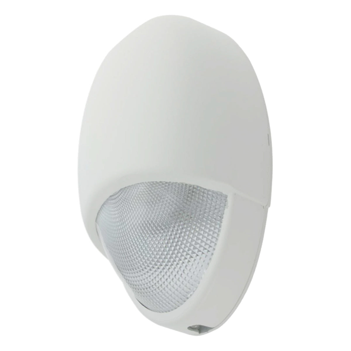 Architectural LED Emergency Light, 11W, Indoor/Outdoor, 120-277V, Dusk To Dawn, White