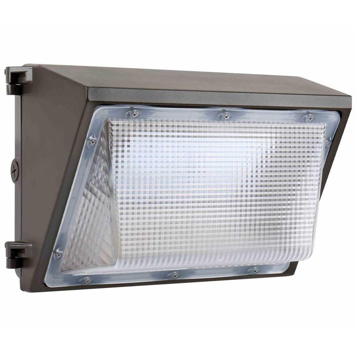 LED Wall Pack, 65 Watts Adjustable, 8300 Lumens, 30K/40K/50K, 120-277V - Bees Lighting