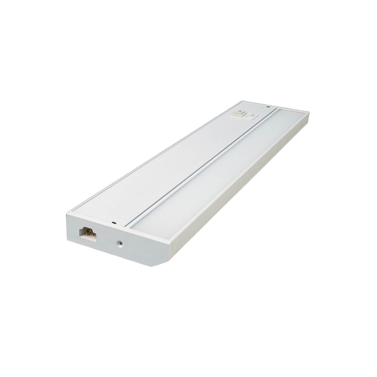 TunableTask 16" Adjustable Kelvin LED Under Cabinet Light, 690 Lm, 2700K to 5000K, 120V, White