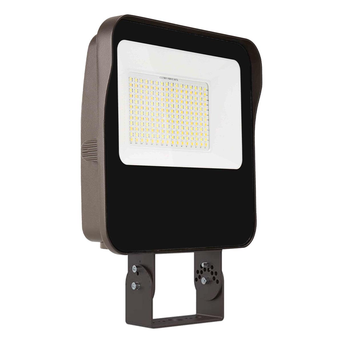 LED Flood Light, 120 Watts, 18000 Lumens, 5000K, 120-277V, Trunnion Mount - Bees Lighting