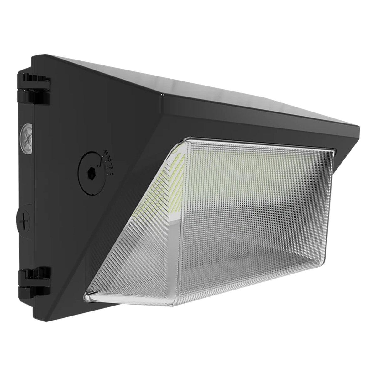 LED Wall Pack With Photocell, 4500 Lumens, 15/30 Watts, 30K/40K/50K, 120/277V, Adjustable Throw - Bees Lighting