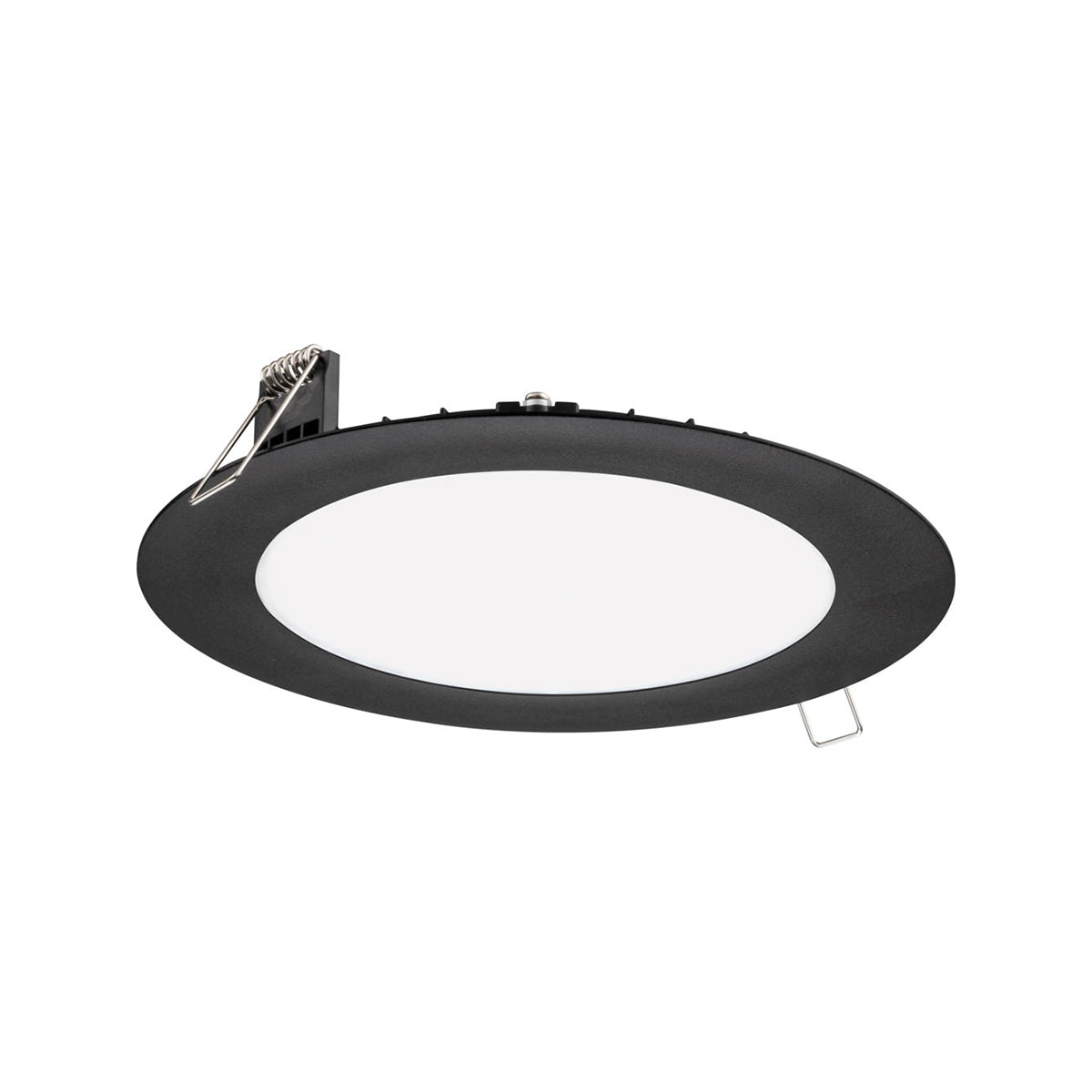 4" Wafer Ultra-Thin LED Recessed Light, 9 Watts, 700 Lumens, Selectable CCT, Black Finish