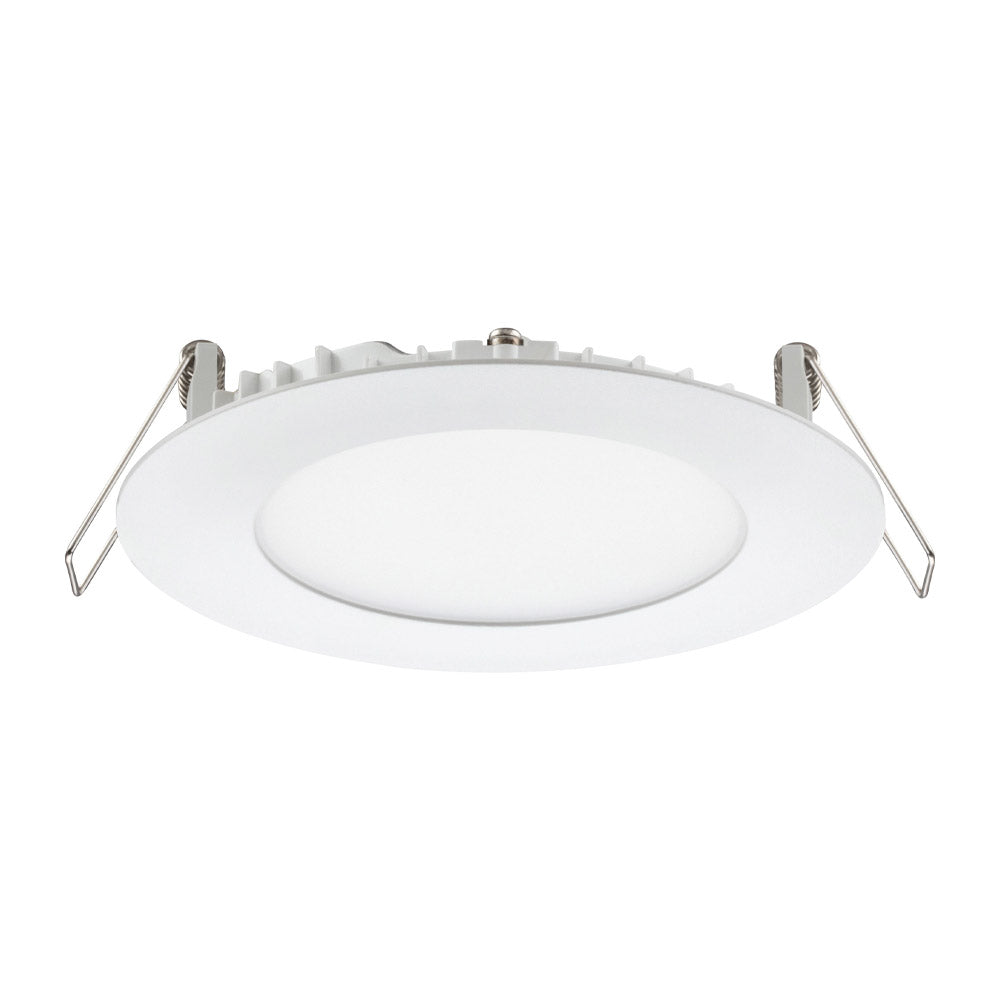 4" Wafer Ultra-Thin LED Recessed Light, 9 Watts, 700 Lumens, Selectable CCT, White Finish