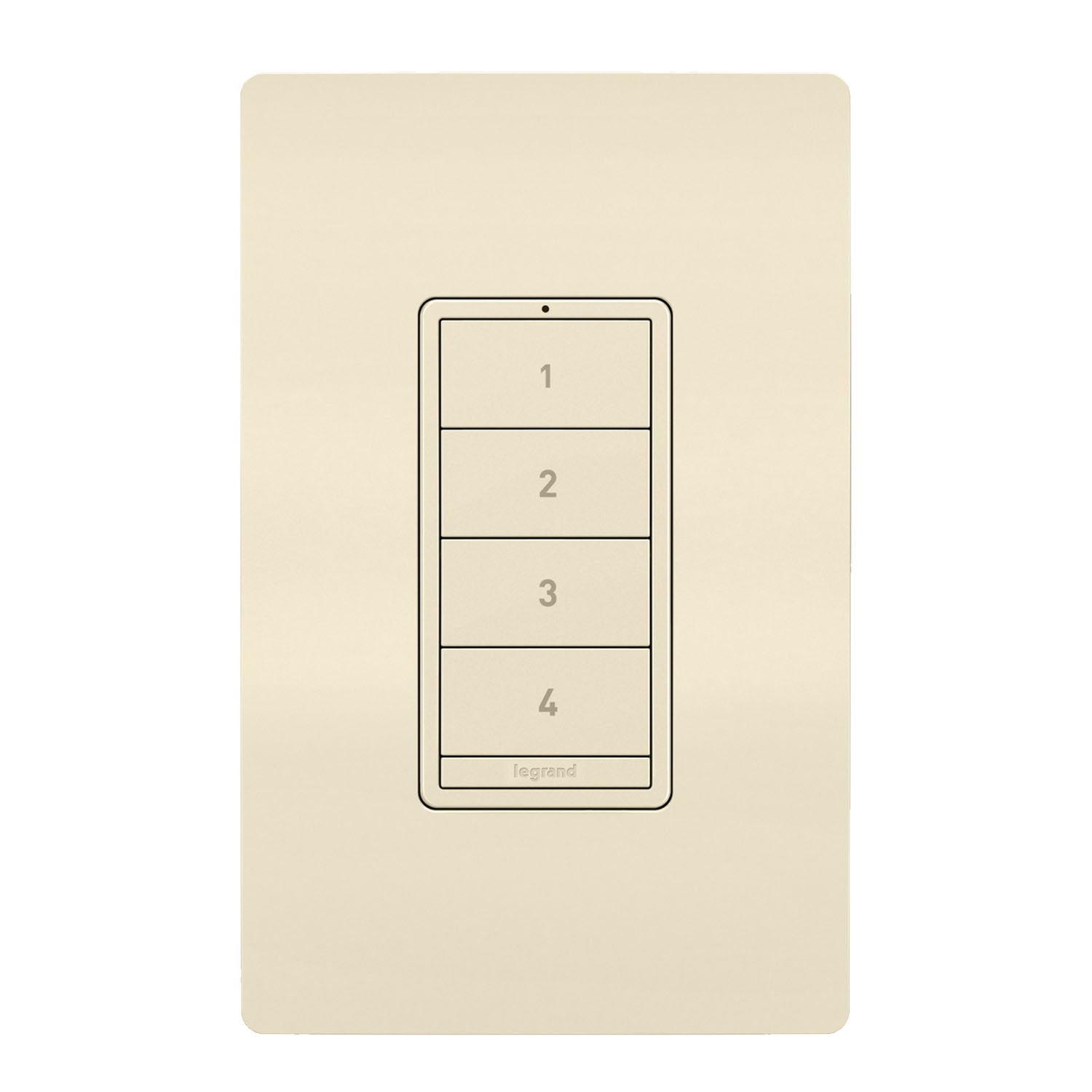 radiant Wireless Smart Scene Controller with Netatmo, Light Almond