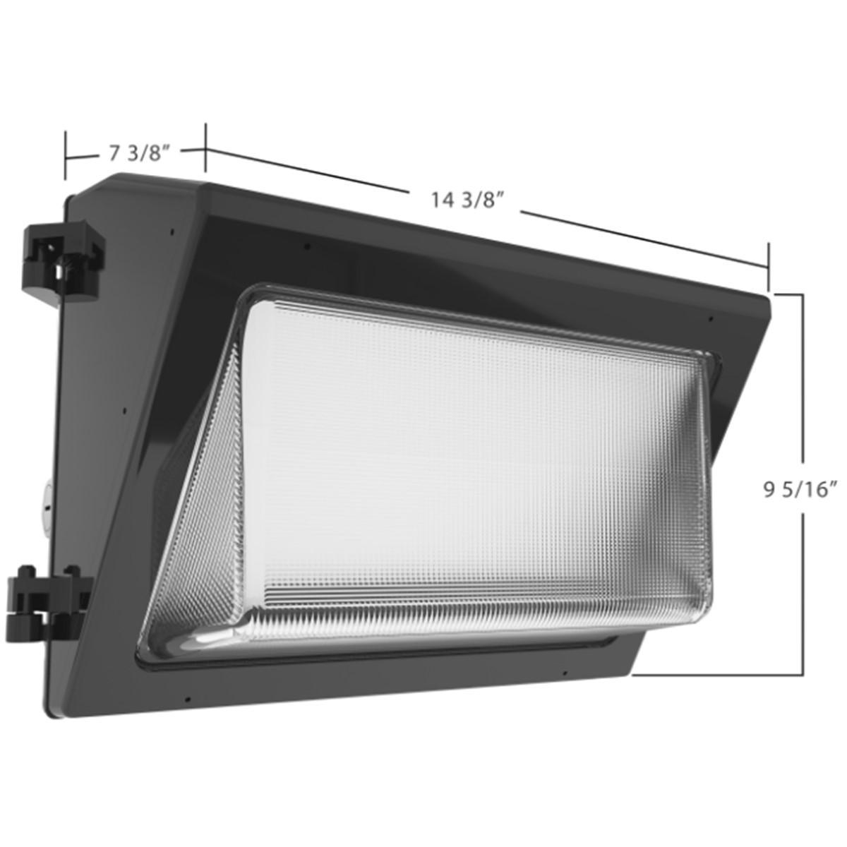 LED Wall Pack With Photocell, 29 Watts, 4350 Lumens, 30K/40K/50K, 120-277V - Bees Lighting