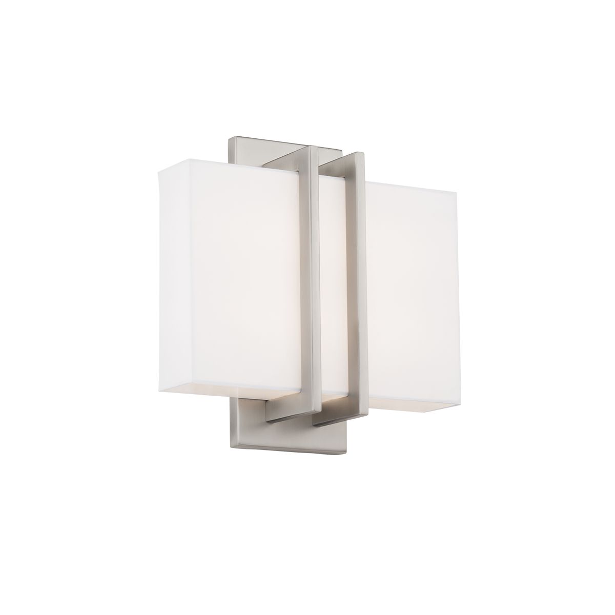 Downton 11 in. LED Wall Sconce 2700K Brushed Nickel Finish - Bees Lighting