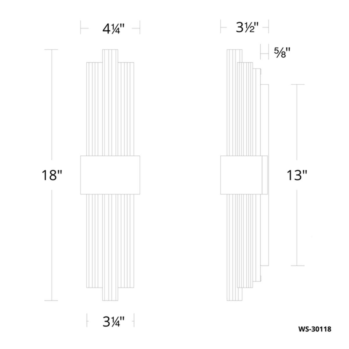 Luzerne LED Bath Bar 3000K - Bees Lighting