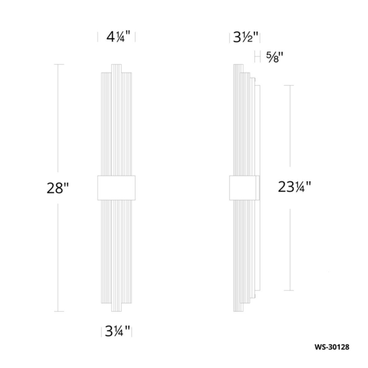 Luzerne LED Bath Bar 3000K - Bees Lighting