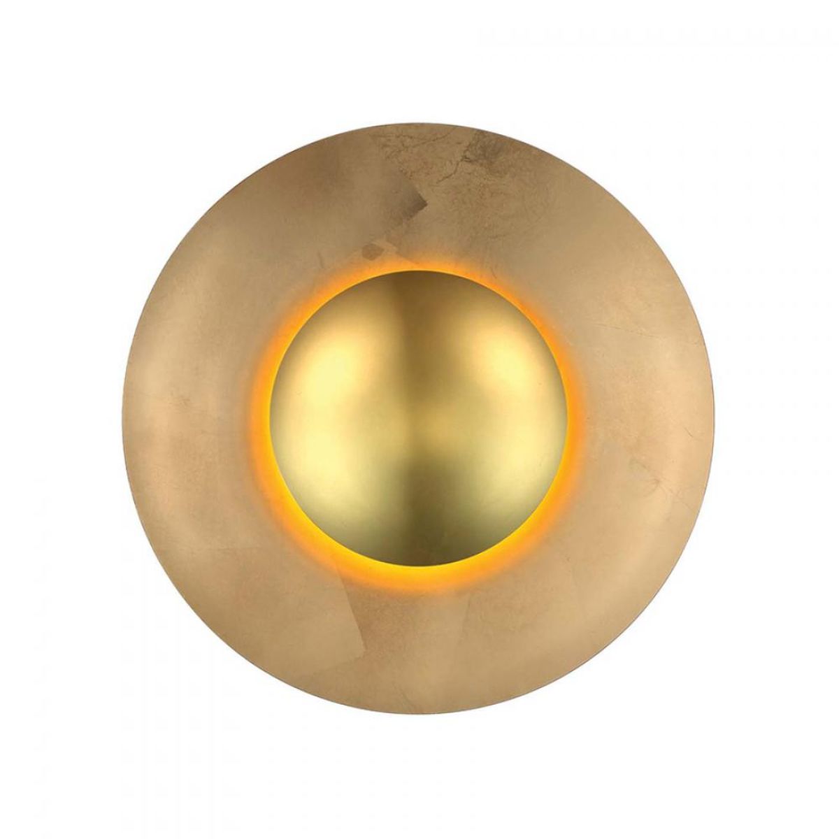 Blaze 18 in. LED Wall Light Gold Finish