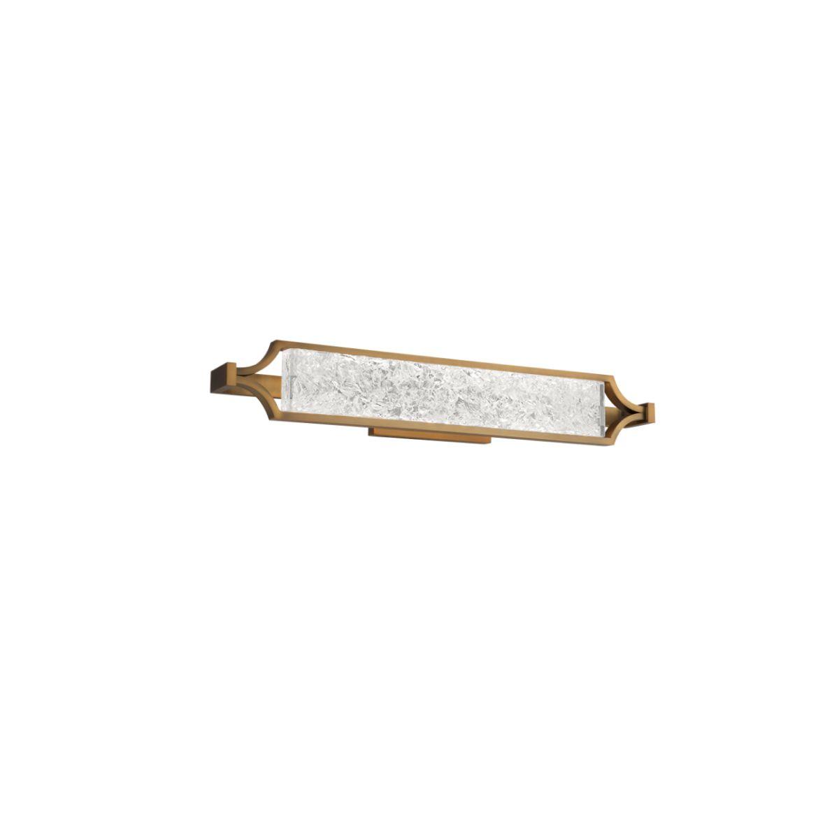 Emblem 28 in. LED Bath Bar Brass Finish - Bees Lighting