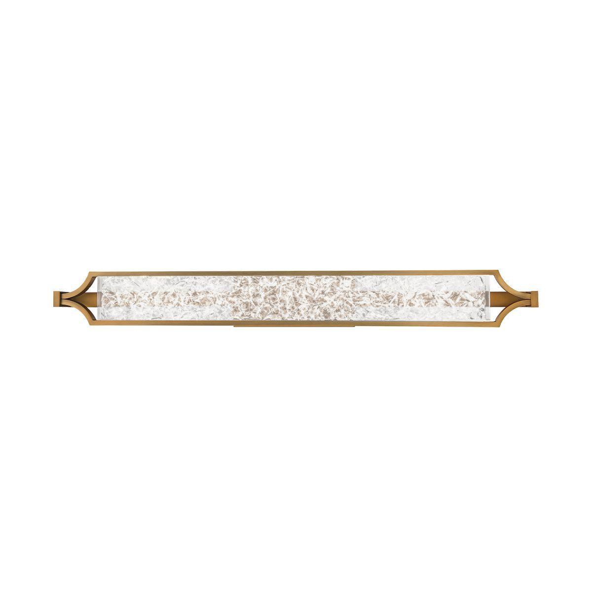 Emblem 38 in. LED Bath Bar Brass Finish - Bees Lighting