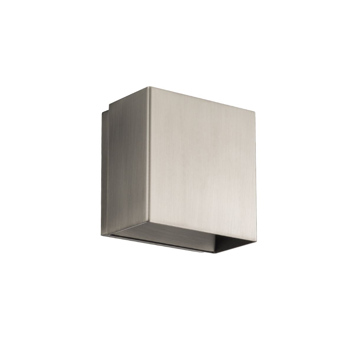 Boxi 5" LED wall light 2700K nickel finish