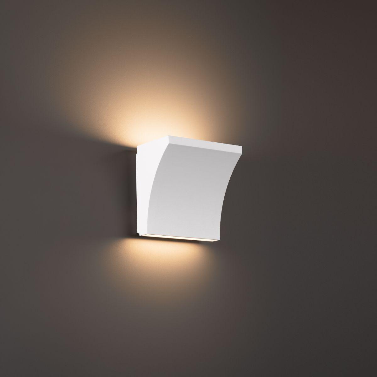 Cornice LED Wall Sconce in White