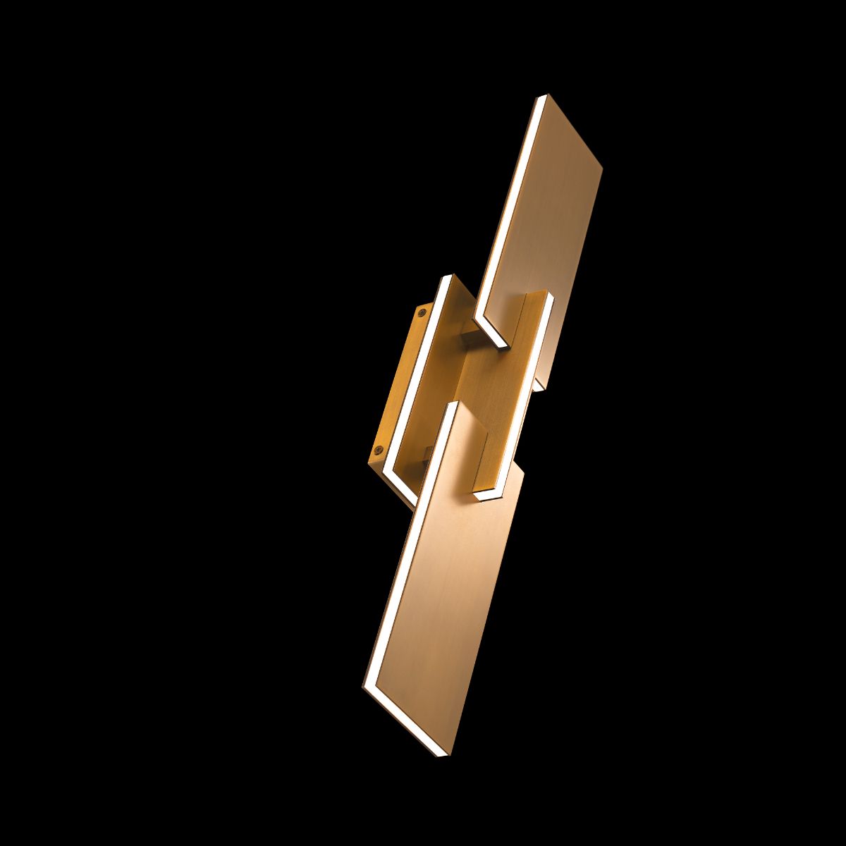 Amari 22 in. LED Wall Sconce Brass finish