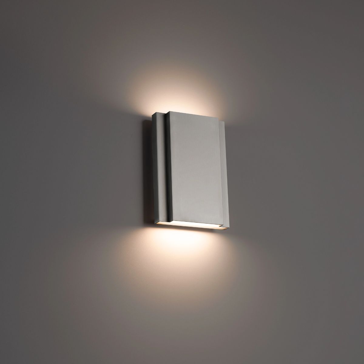 Layne 8 in. LED Wall Light 3000K Brushed Nickel finish