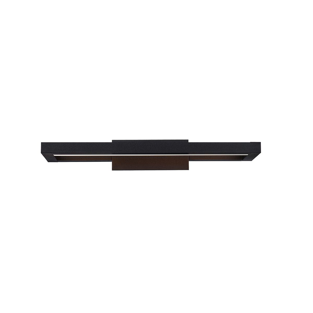 View 20 in. LED Bath Bar 577 Lumens 2700K Black finish