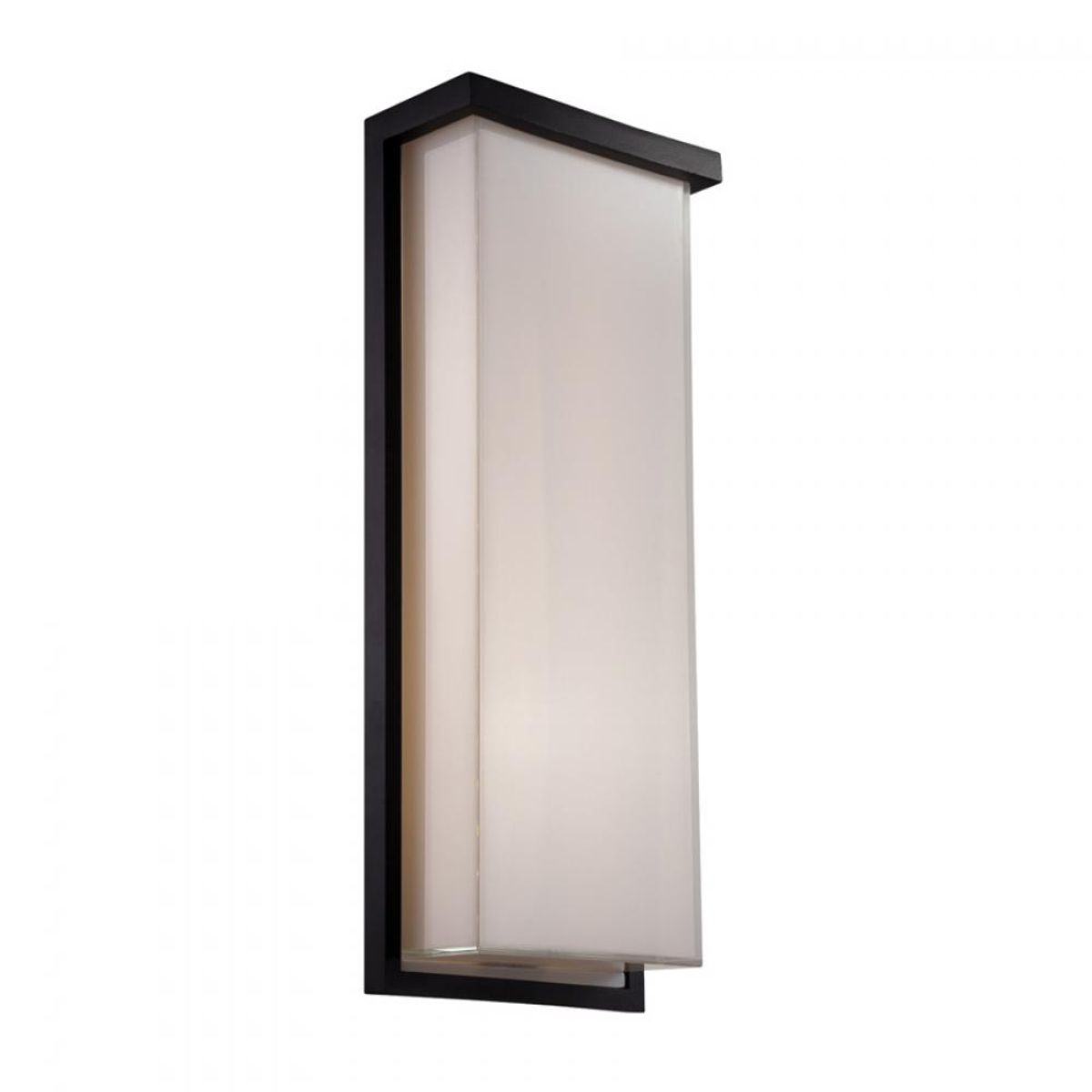 Ledge 20 in. LED Wall Light Black finish - Bees Lighting