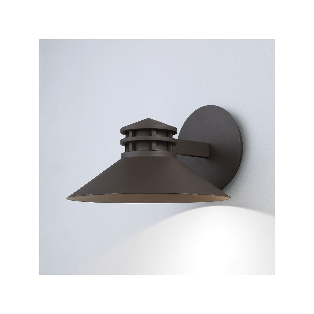 Sodor 10 In LED Outdoor Outdoor Wall Sconce Bronze Finish - Bees Lighting