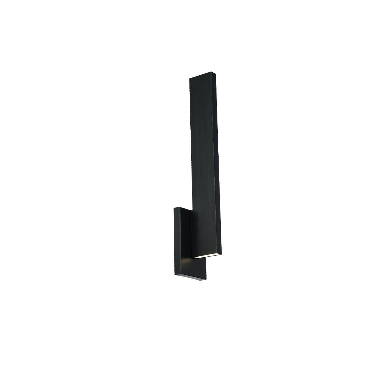 Mako 22 In. 2 Lights LED Outdoor Wall Sconce 3500K Black Finish - Bees Lighting