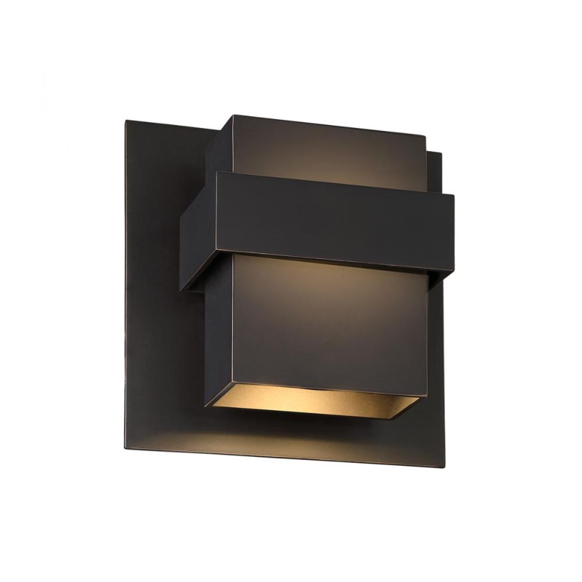 Pandora 9 In. LED Outdoor Wall Sconce 410 lumens Bronze Finish