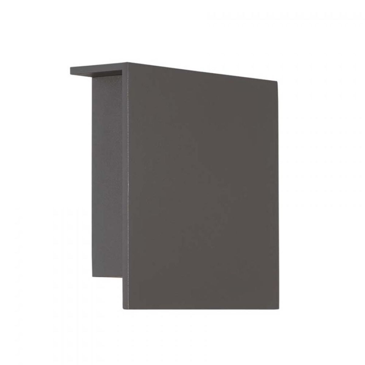 Square 8 In. LED Outdoor Wall Sconce Bronze Finish