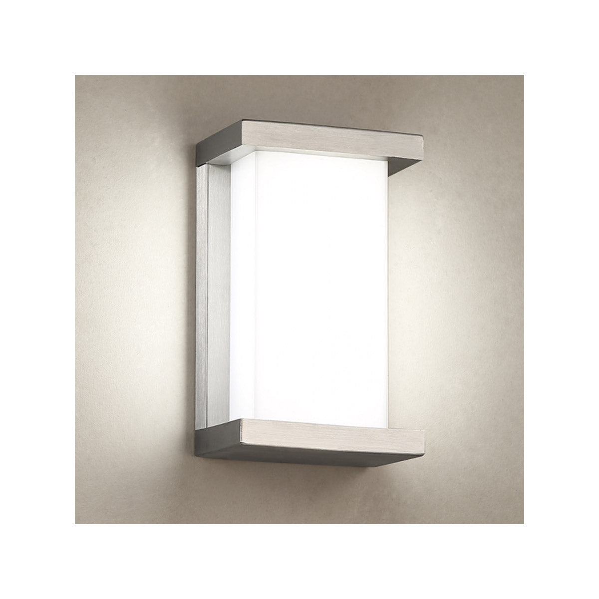 Case 9 in. LED Outdoor Wall Sconce 3000K Black Finish - Bees Lighting