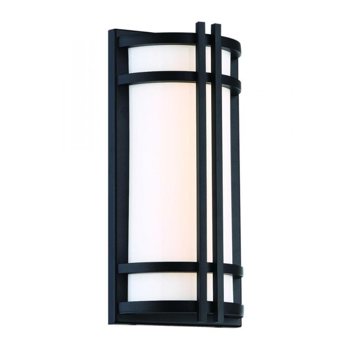 Skyscraper 27 In. LED Outdoor Wall Sconce 880 lumens Black Finish