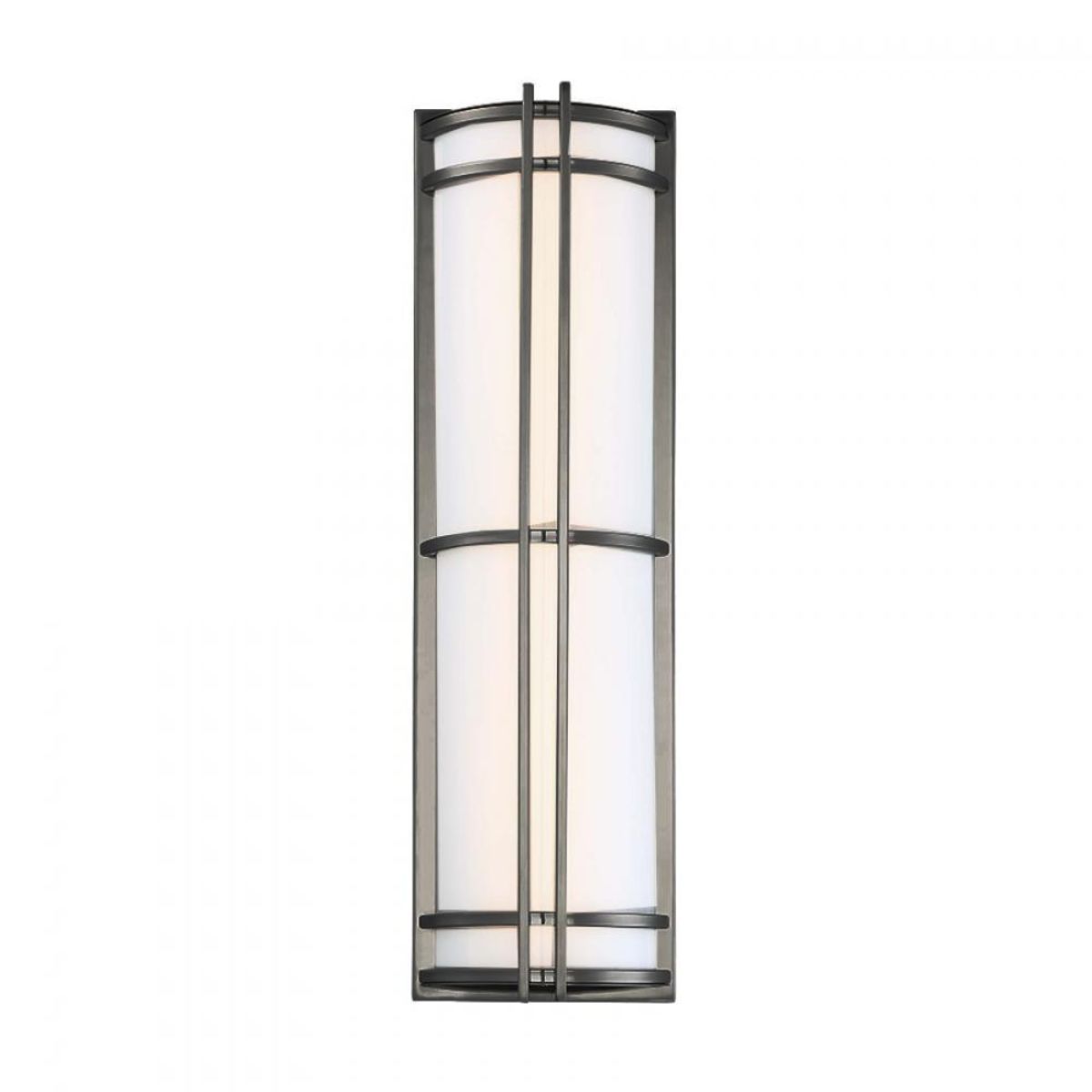 Skyscraper 27 In. LED Outdoor Wall Sconce 880 lumens Bronze Finish