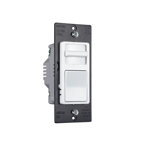 Wide Slide LED Dimmer Switch, Single Pole/3-Way, Tri-Color