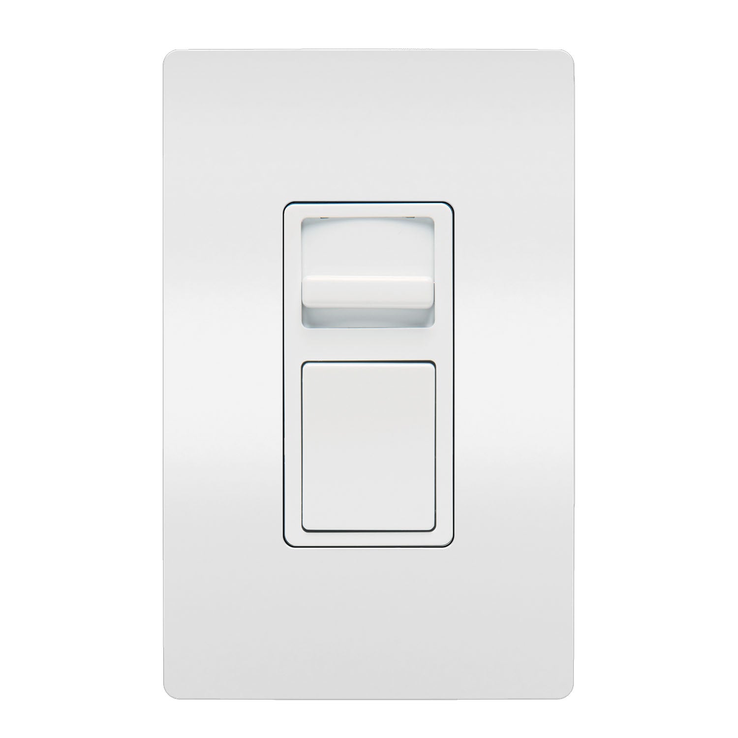 Wide Slide LED Dimmer Switch, Single Pole/3-Way, Tri-Color