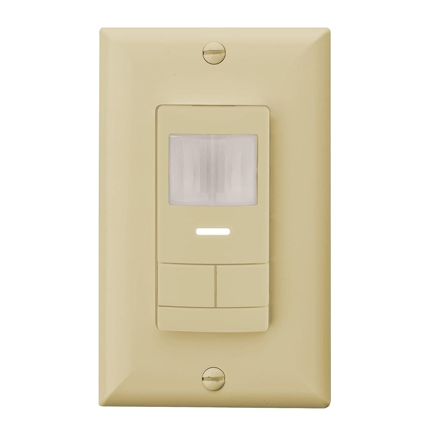 Dual Detection Occupancy Two Pole In-Wall Switch, Ivory - Bees Lighting