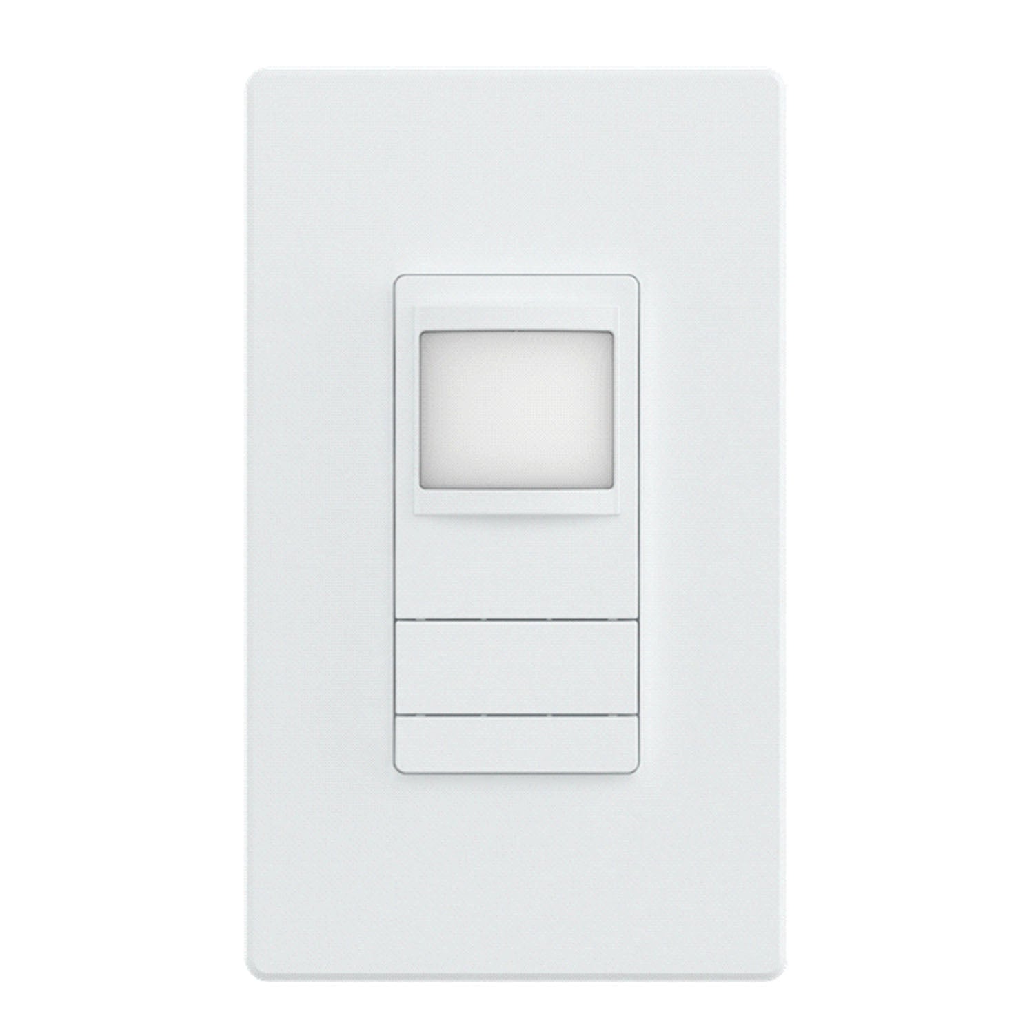 800-Watt Multi-Location Passive Infrared Occupancy Motion Sensor Switch Matte White - Bees Lighting