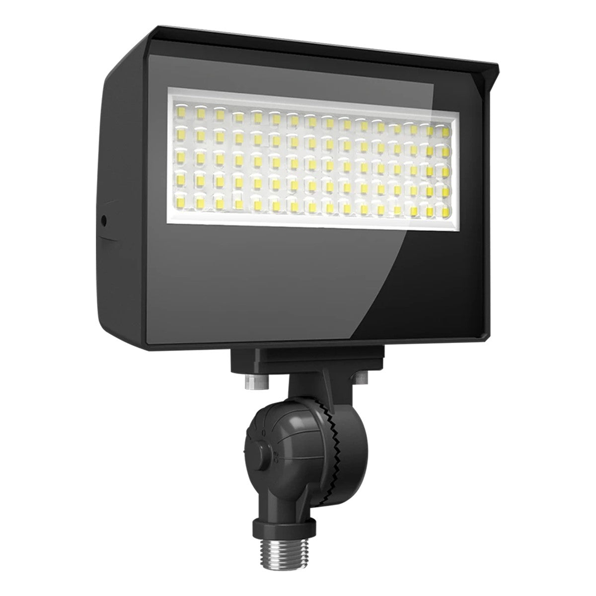 LED Flood Light, 5000 Lumens, 20/25/30/35W, 30K/40K/50K, 120-277V, Knuckle Mount