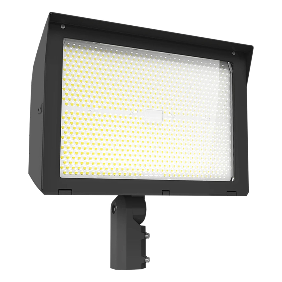 LED Flood Light, 64000 Lumens, 300/340/380/420W, 30K/40K/50K, 120-277V, Slipfitter Mount - Bees Lighting