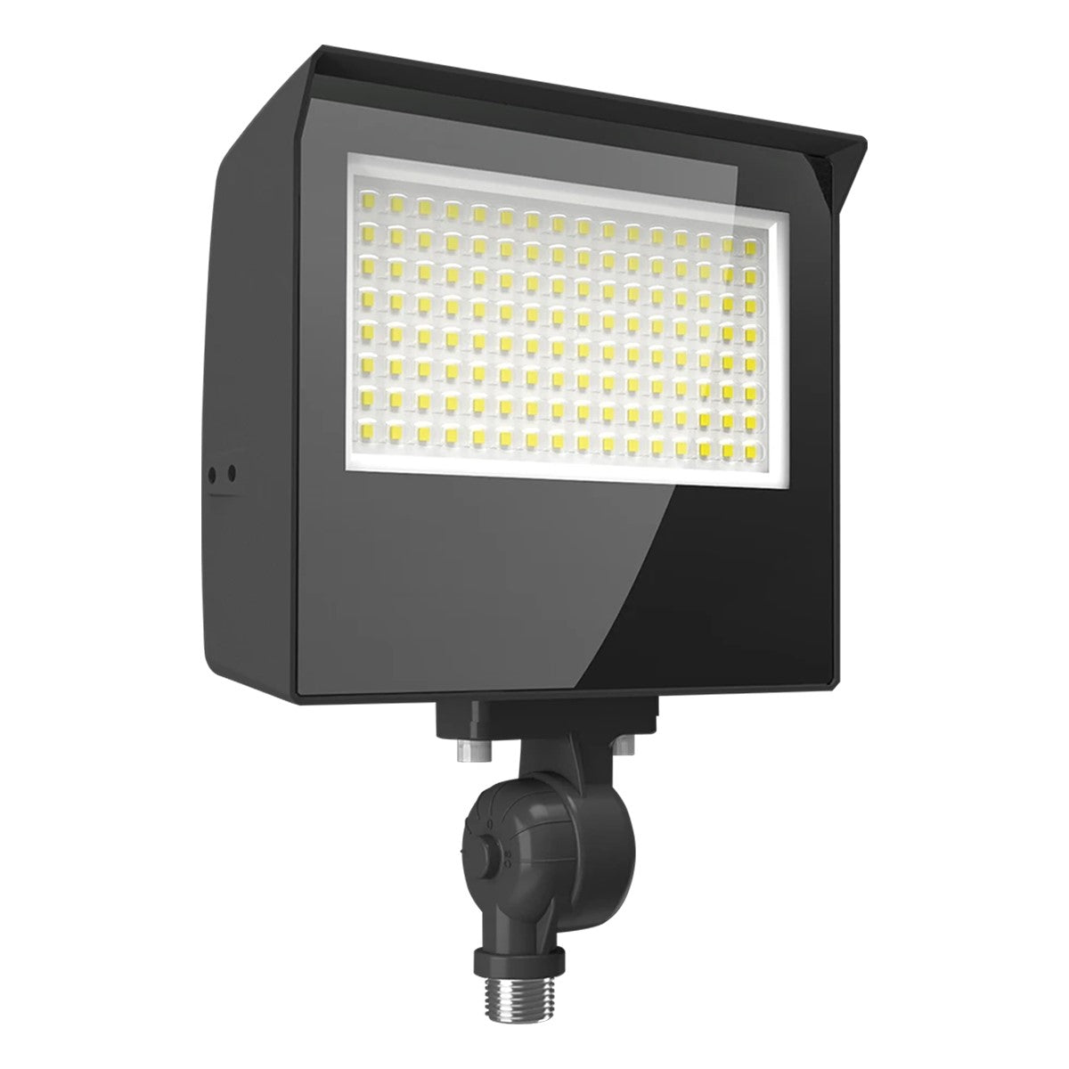 LED Flood Light, 10000 Lumens, 30/40/50/60W, 30K/40K/50K, 120-277V, Knuckle Mount