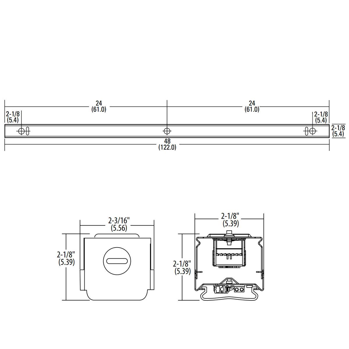 Lithonia ZL1N-L48 - 4ft LED Strip Light - Bees Lighting