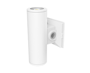 CD34 3" Up/Down LED Cylinder Wall Light, Selectable CCT, White, 120/277V