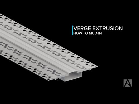 Verge Mud-In Aluminum Channel Extrusion